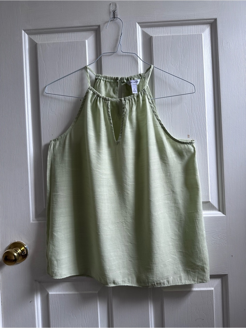 Nine West Light Green Halter Camisole